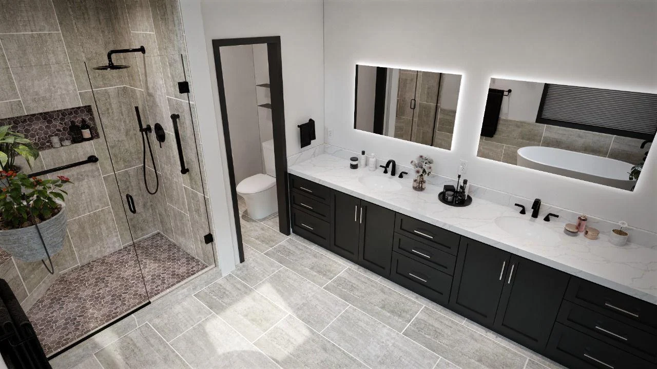 Bathroom remodel | North Vision Builders